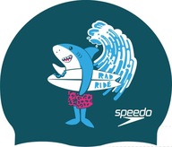 Detská plavecká čiapka Speedo Slogan Print