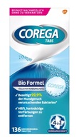 Corega Tabs Bio Formula tablety na čistenie zubných protéz, dvojbalenie - 272 ks.