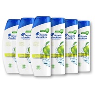 Head & Shoulders Apple Fresh vlasový šampón, 6 x 400 ml