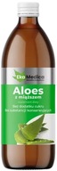 Aloe s dužinou 0,5L EkaMedica Aloe Vera chudnutie imunita trávenie