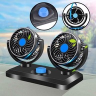 Otočný ventilátor do auta o 360 stupňov