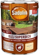 SADOLIN SUPERDECK OLEJ NA TERASY 5L, ČÍR