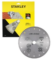 STANLEY 230mm DIAMANTOVÁ ČEPEL NA TEhlu/ŽULU