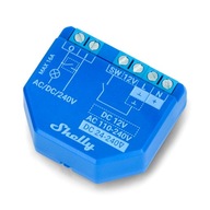 Shelly Plus 1 - relé 12V/24V-60V DC / 240VAC