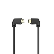 Vysokorýchlostný pravouhlý kábel Hama HDMI 4K, 1,5 m Ultra HD