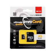 Pamäťová karta IMRO microSD 16GB s adaptérom SD - K