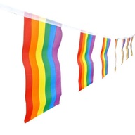 20ks/struna 5 metrov struny Rainbow String Flag