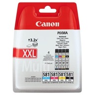 Sada 4x atramentu Canon CLI-581XXL CMYK ORIGINÁL