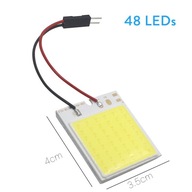 Štýl 48 LED 2ks 12V Xenon HID Biela COB LED D