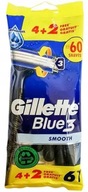 Gillette Blue 3 Smooth jednorazový holiaci strojček 6 ks