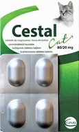 CESTAL Cat Tab. na odčervenie mačiek 4 tablety