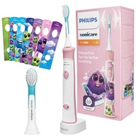 DETSKÁ SONICKÁ ZUBNÁ KEFKA PHILIPS SONICARE + NÁLEPKY