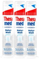 THERAMED Natur Weiss bieliaca zubná pasta 3 x 100 ml