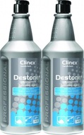 Odstraňovač vodného kameňa Odstraňuje vodný kameň a hrdzu Clinex Destoner 1L x2