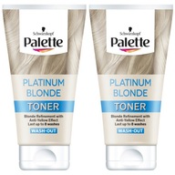 Palette Platinum Blonde Toner na vlasy 2x150ml