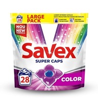 Farebné kapsule na pranie Savex Color 28 ks