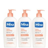 Mixa Shea Nourish Telové mlieko Nourish Set s glycerínom 3x400ml