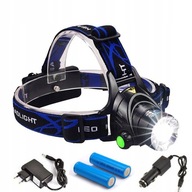 CREE XML LED T6 ZOOM HEAD LIGHT PROFESIONÁLNA NABÍJAČKA BATÉRIÍ