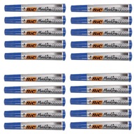 BIC Permanent Marker Pen Blue Set x20