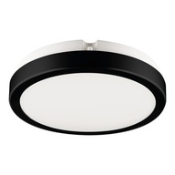 EKP0469 Čierne LED kúpeľňové stropné svietidlo 12W 4000K IP65 VERA EKO-LIGHT