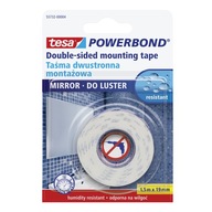 tesa POWERBOND obojstranná penová montážna páska na zrkadlá 1,5m x 19mm