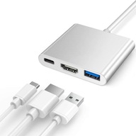 ADAPTÉROVÝ HUB HDMI MACBOOK AIR PRO 13 14 15 16 M1 M2