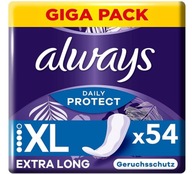 Always Daily Protect, XL Extra dlhé slipové vložky, 54 kusov