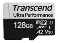 TRANSCEND 128 GB micro SD XC 340s UHS U3 160 MB A2