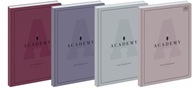 4x Notebook A5 96k Grid 90g Academy Premium