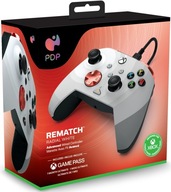 PDP Xbox Series Rematch Radial White Wired Pad