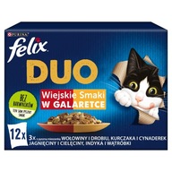 Felix Duo Village Flavors pre mačku 12x 85g