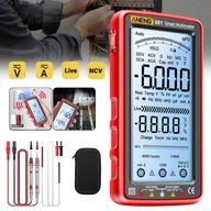 MULTIMETER NABÍJANÝ POMOCOU USB 6000 POČÍTADLÍ, MULTIFUNKČNÝ TESTER VOLTMETRA