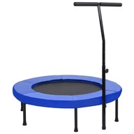 VidaXL Fitness trampolína s rukoväťou a bezpečnostným krytom 102 cm