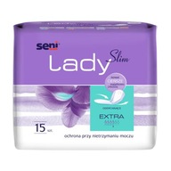 Seni Lady Slim Extra vložky 15 ks + ZADARMO