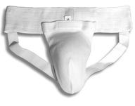 Suspensor Crotch Protector White Karate XS