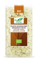 Mandľové lupienky, bio rezané mandle, 300 g, bio planet