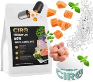 CIRO Care Dog Losos bez obilnín 4kg 60% mäsa