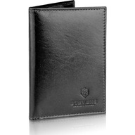 Kožený držiak na dokumenty Proof Card Slim Leather