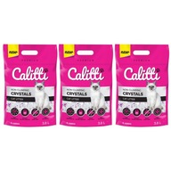 3x stelivo pre mačky CALITTI Crystals Premium 3,8L