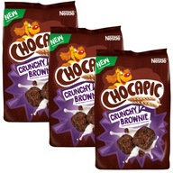 Nestlé Chocapic čokoládové brownie vločky 3x 400g