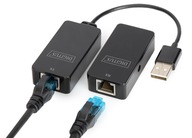 Predlžovací kábel DIGITUS USB 2.0 s krútenou dvojlinkou