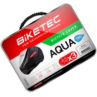 KRYT NA 3 BICYKLE Biketec Aquatec čierno-šedý