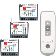 3x ovládač rolety SRT_LN ATELOR PROXIMA 230V 433,92 MHz + diaľkové ovládanie P_5/9