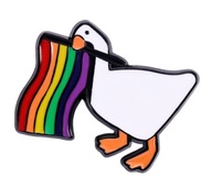 Pin, PRIDE LGBT odznak hus