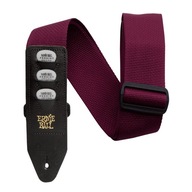 Gitarový popruh 98-180 cm Ernie Ball 4688 Burgundy Pick Container