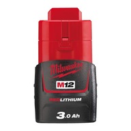 BATÉRIA MILWAUKEE M12 3,0 AH BATÉRIA