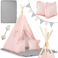 Teepee stan pre deti NK-406 Nukido - svetloružový