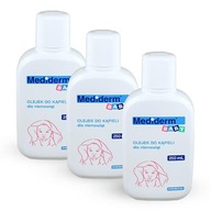 MEDIDERM BABY set Olej do kúpeľa, 3 x 250ml