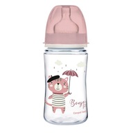 CANPOL BABIES Široká ANTIKOLIKOVÁ FĽAŠA 3M+ EASYSTART 240ML BONJOUR PARIS