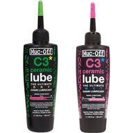 Muc-Off C3 Ceramic Wet and Dry sada oleja na reťaz 2 x 120 ml